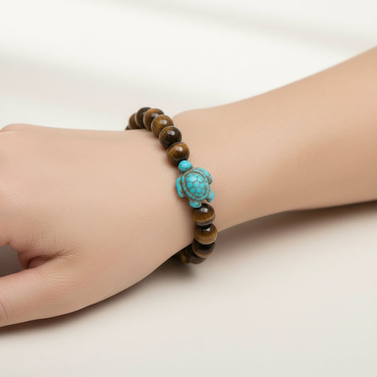 Tortoise Gemstone Bracelet - R&N