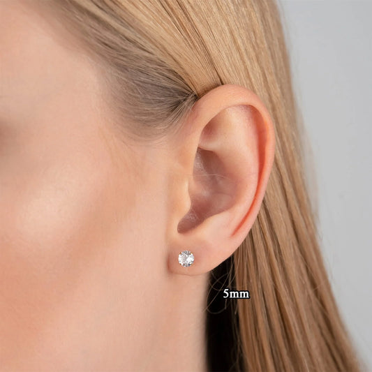 Itanium Steel Stud Earring - R&N