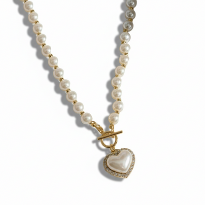 Herzglanz Perlenkette - R&N 