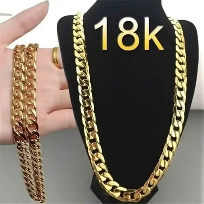 Ewige Eleganz – 18K Gold Halskette - R&N 