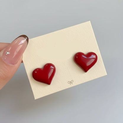 Retro Red Bowknot Earrings - R&N 