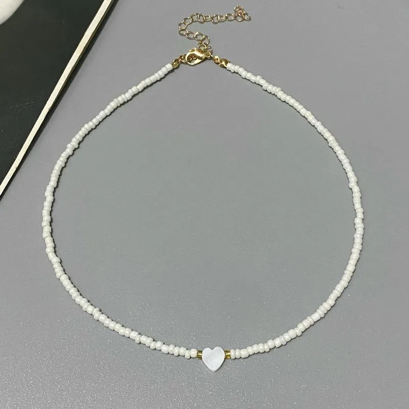 Colorful Heart Beads Choker - R&N 