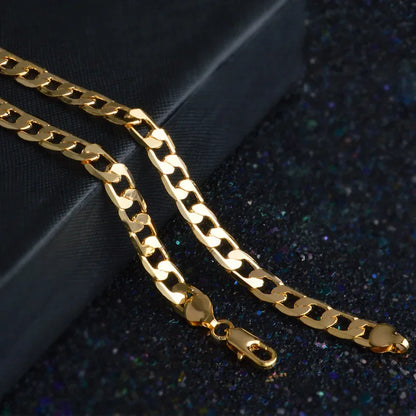 Ewige Eleganz – 18K Gold Halskette - R&N 